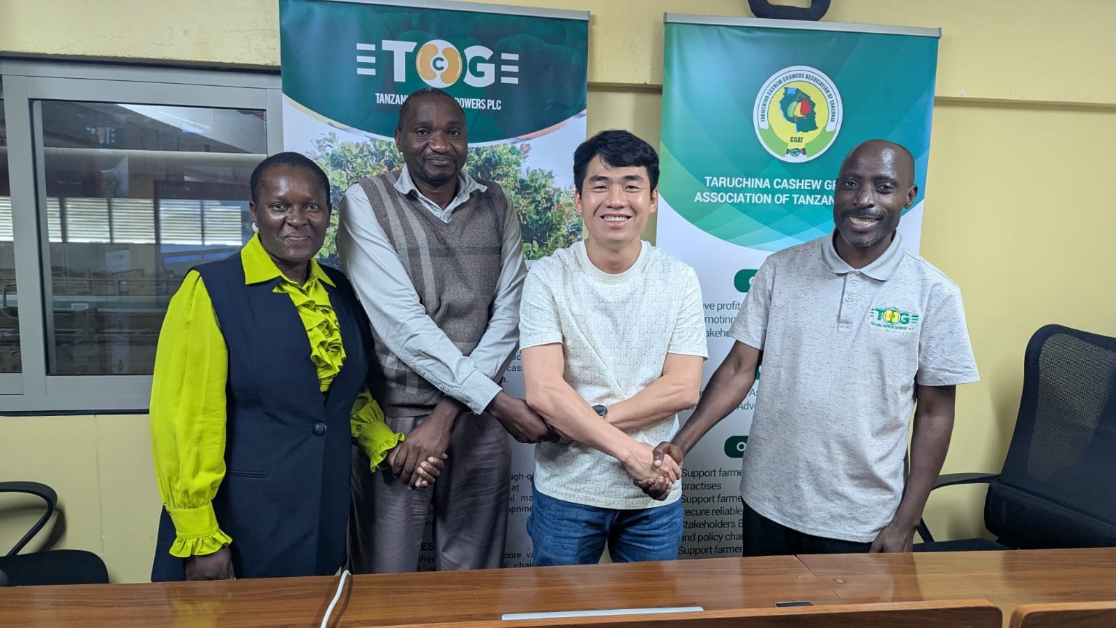 Discussion on the strategic collaboration between TCG PLC management and the Thin King Bio Energy Co. Ltd from Vietnam